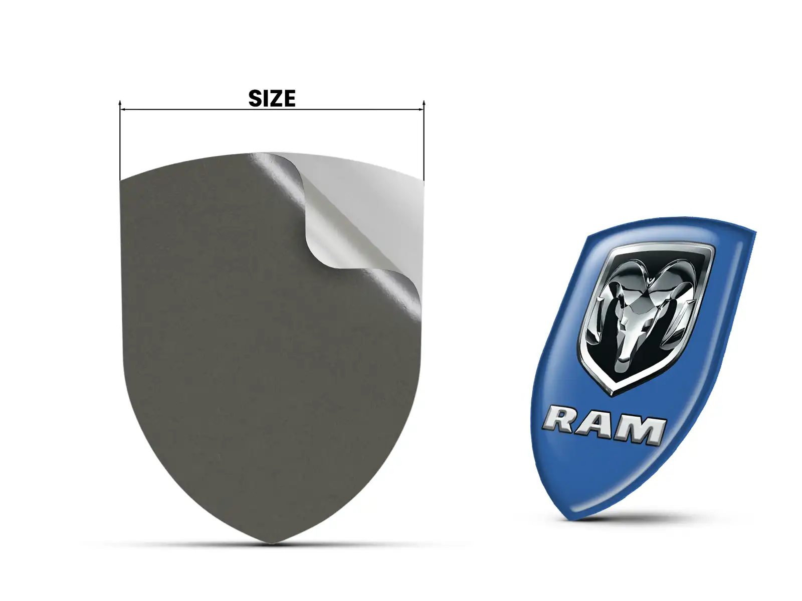 Dodge Emblemas Capó Pro Máximo Resistente Rendimiento 